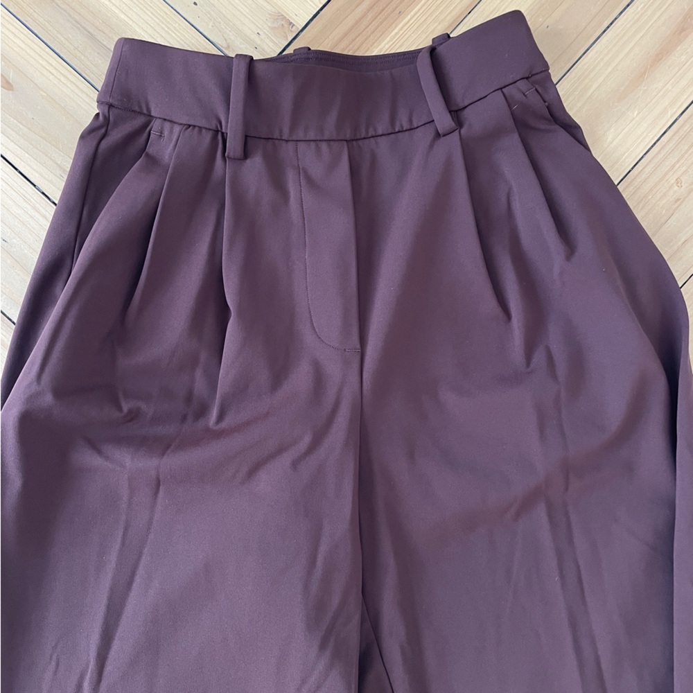 Lululemon Daydrift High-Rise Wide-Leg Trouser size XXS walnut crunch Athleisure - Picture 6 of 16
